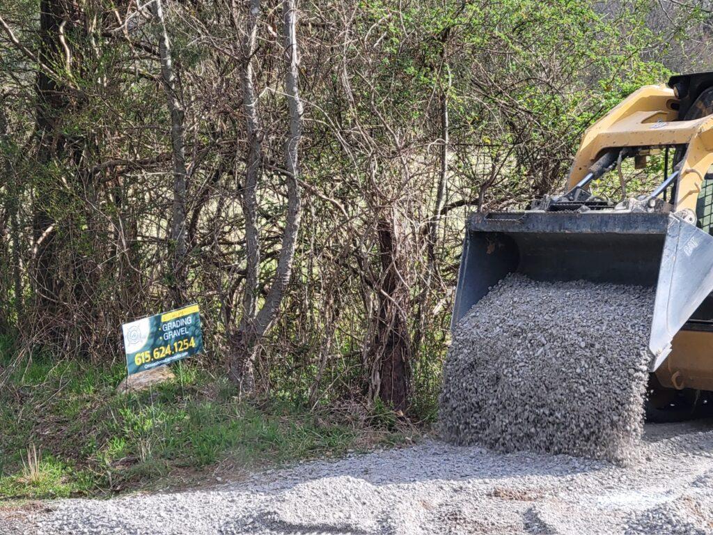 Gravel Building & Parking Pads